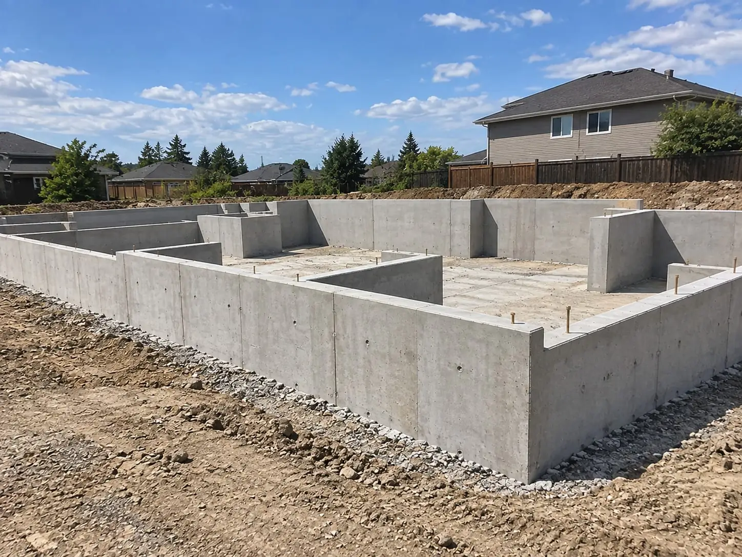 Concrete foundation project by our Cairns crew