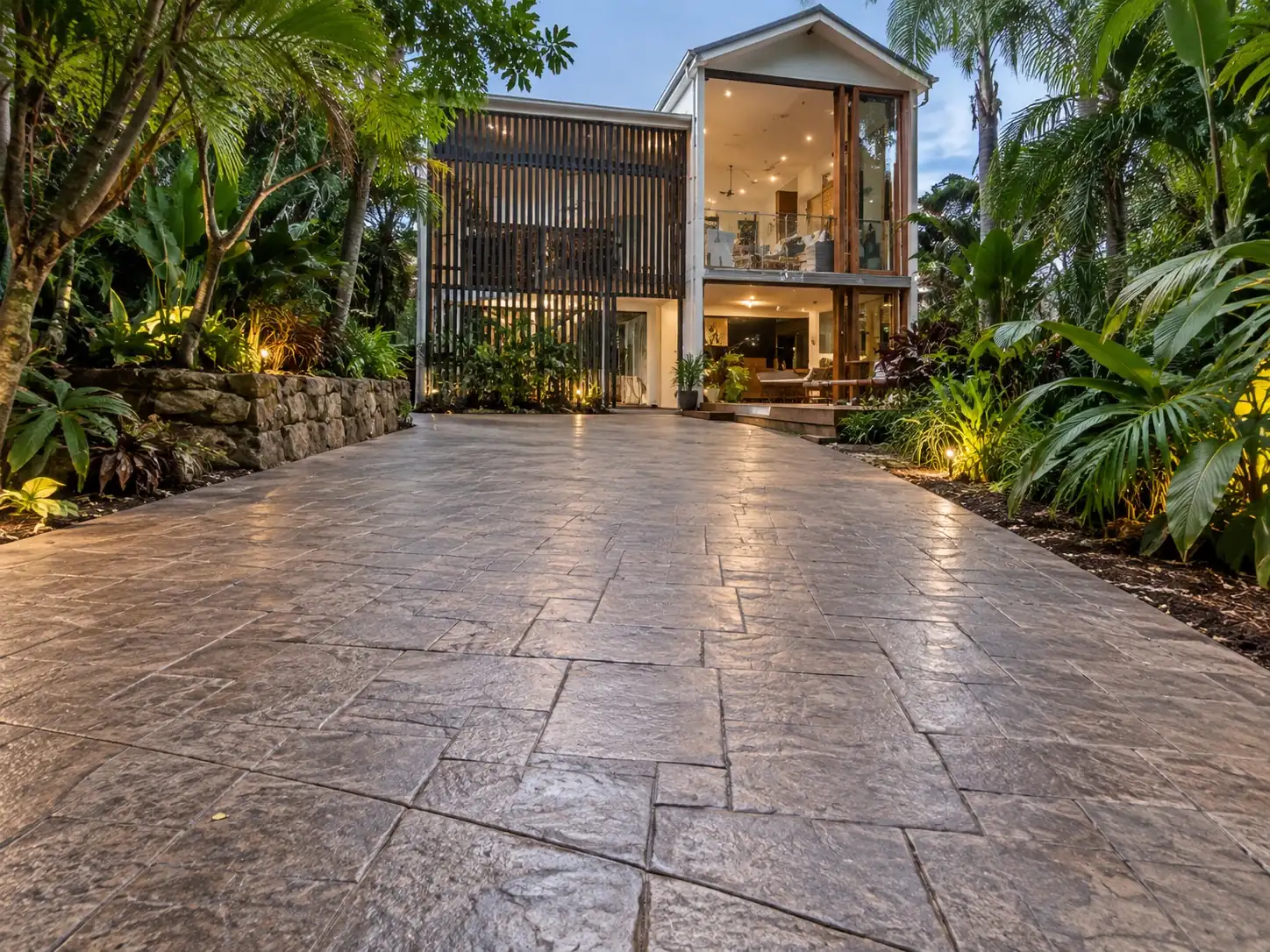 Stamped concrete in Cairns